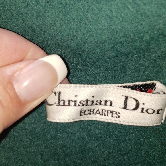 Dior Wool and Cashmere Scarf - Picture 4 of 8